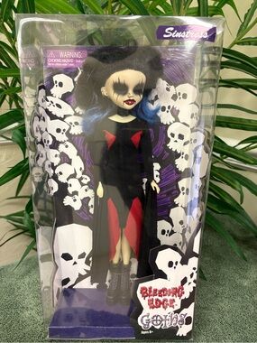 2003 Bleeding Edge Goths  Costume Doll - Black & Red
